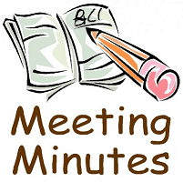 Meeting Minutes